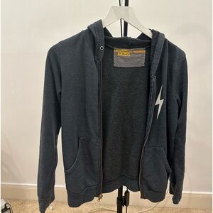 Aviator Nation Kids Bolt Print Zip Hoodie